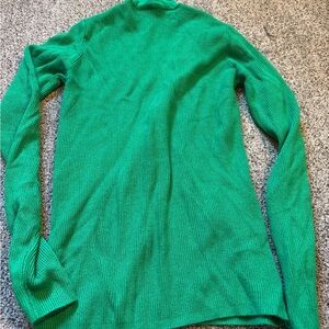NA-KD green turtleneck sweater